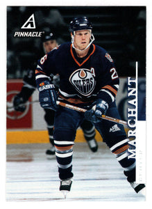 Todd Marchant - Edmonton Oilers (NHL Hockey Card) 1997-98 Pinnacle # 127 Mint