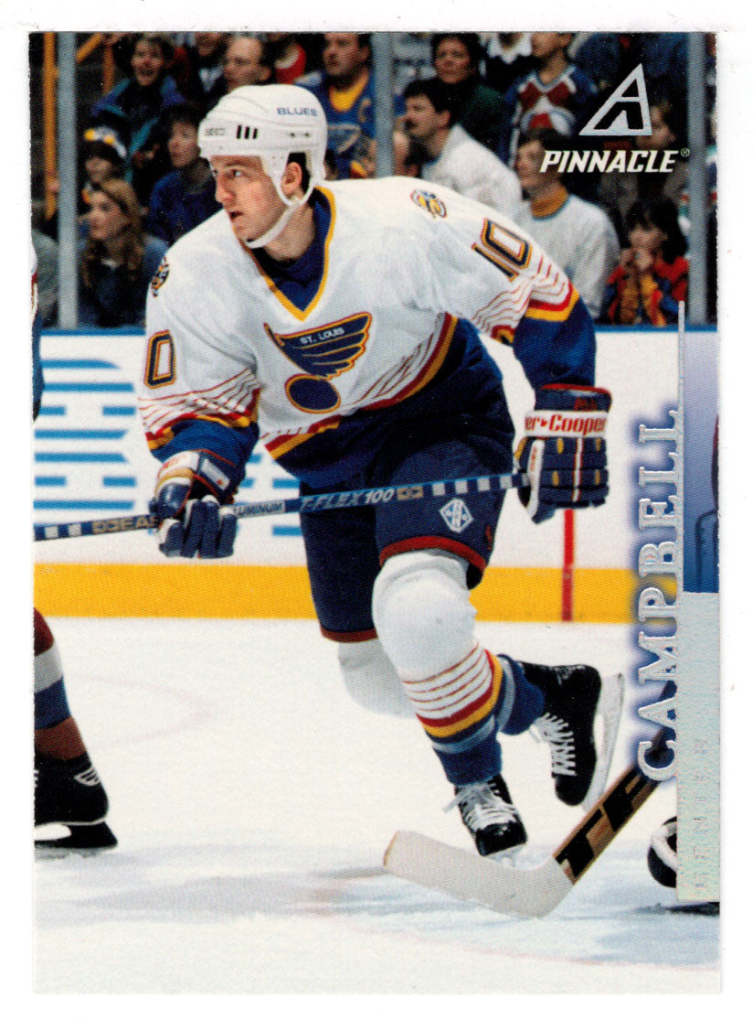 Jim Campbell - St. Louis Blues (NHL Hockey Card) 1997-98 Pinnacle # 130 Mint