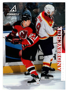 Dave Andreychuk - New Jersey Devils (NHL Hockey Card) 1997-98 Pinnacle # 131 Mint
