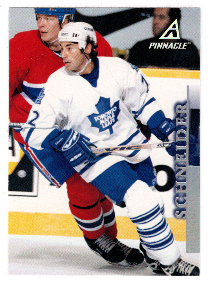 Mathieu Schneider - Toronto Maple Leafs (NHL Hockey Card) 1997-98 Pinnacle # 150 Mint