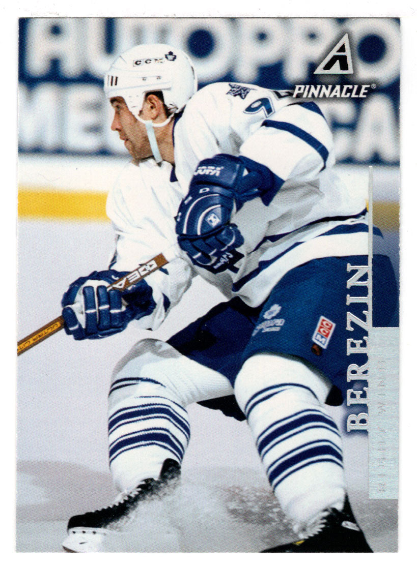 Sergei Berezin - Toronto Maple Leafs (NHL Hockey Card) 1997-98 Pinnacle # 162 Mint