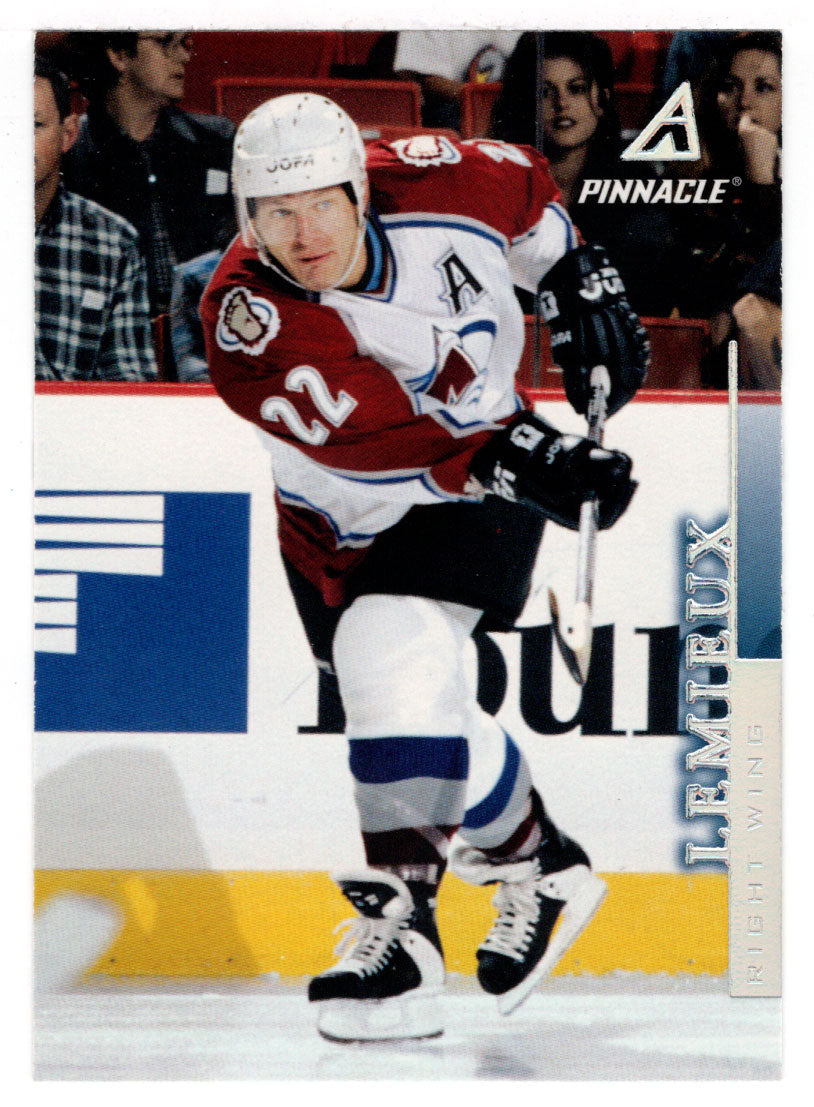 Claude Lemieux - Colorado Avalanche (NHL Hockey Card) 1997-98 Pinnacle # 163 Mint