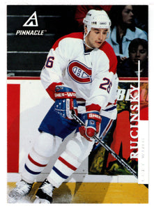 Martin Rucinsky - Montreal Canadiens (NHL Hockey Card) 1997-98 Pinnacle # 172 Mint