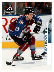 Valeri Kamensky - Colorado Avalanche (NHL Hockey Card) 1997-98 Pinnacle # 186 Mint