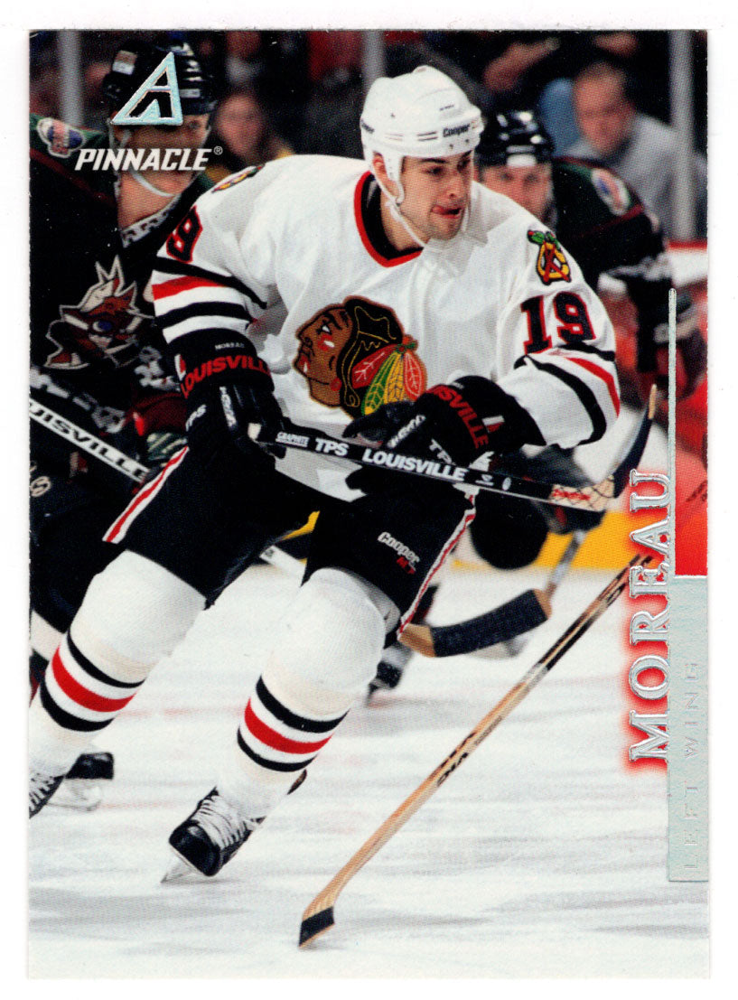 Ethan Moreau - Chicago Blackhawks (NHL Hockey Card) 1997-98 Pinnacle # 189 Mint