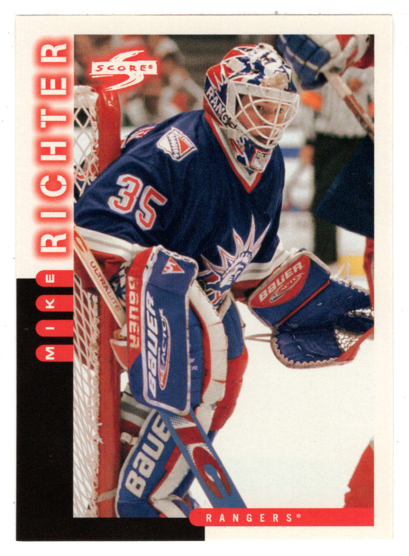 Mike Richter - New York Rangers (NHL Hockey Card) 1997-98 Score # 11 Mint