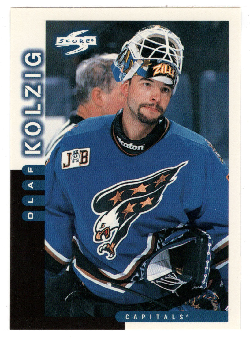 Olaf Kolzig - Washington Capitals (NHL Hockey Card) 1997-98 Score # 25 Mint