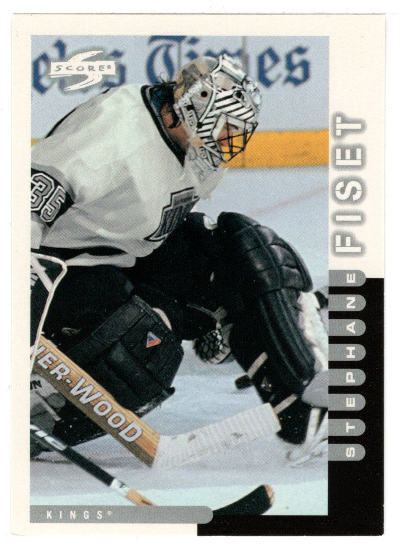 Stephane Fiset - Los Angeles Kings (NHL Hockey Card) 1997-98 Score # 35 Mint