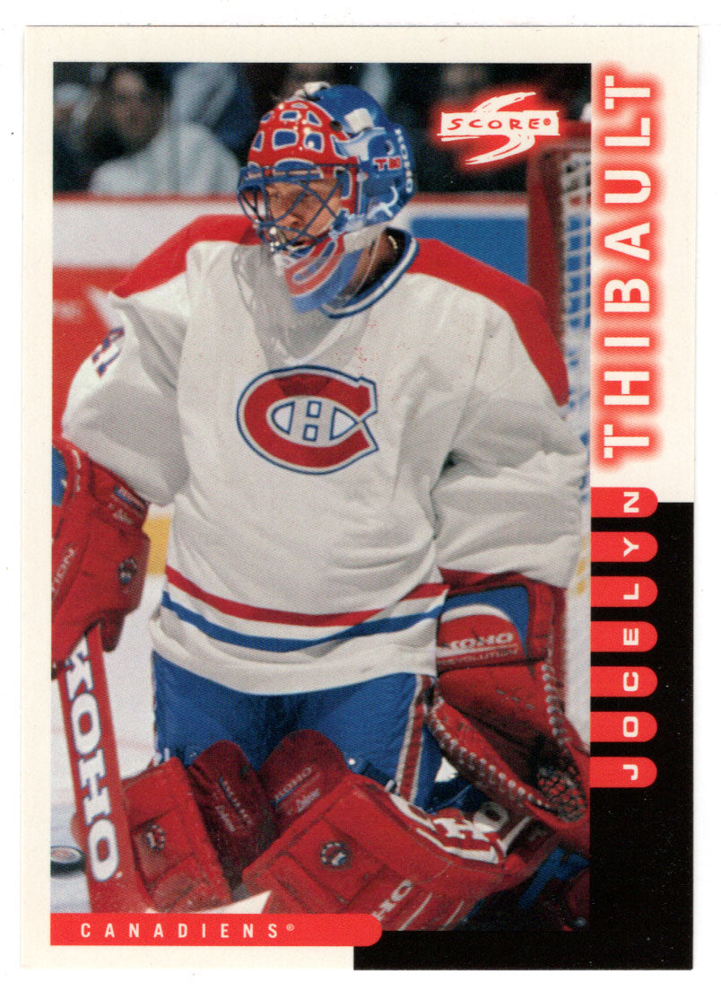 Jocelyn Thibault - Montreal Canadiens (NHL Hockey Card) 1997-98 Score # 41 Mint