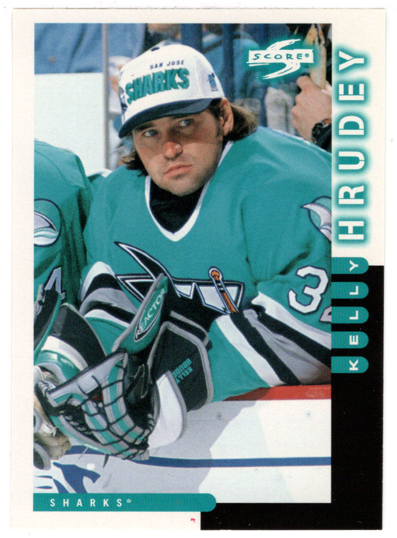 Kelly Hrudey - San Jose Sharks (NHL Hockey Card) 1997-98 Score # 50 Mint