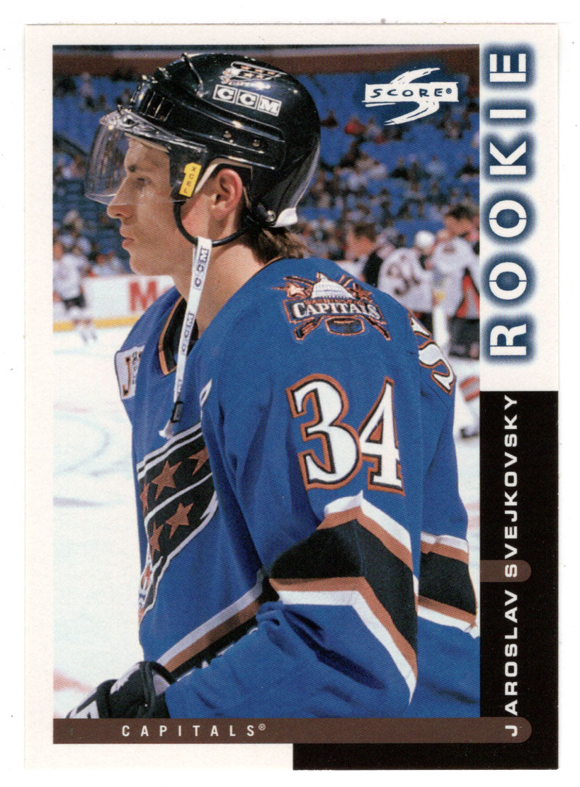 Jaroslav Svejkovsky - Washington Capitals (NHL Hockey Card) 1997-98 Score # 53 Mint