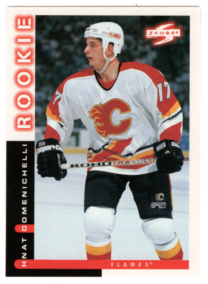 Hnat Domenichelli - Calgary Flames (NHL Hockey Card) 1997-98 Score # 68 Mint