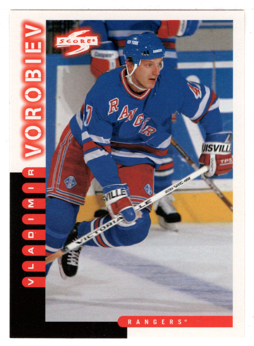 Vladimir Vorobiev RC - New York Rangers (NHL Hockey Card) 1997-98 Score # 75 Mint