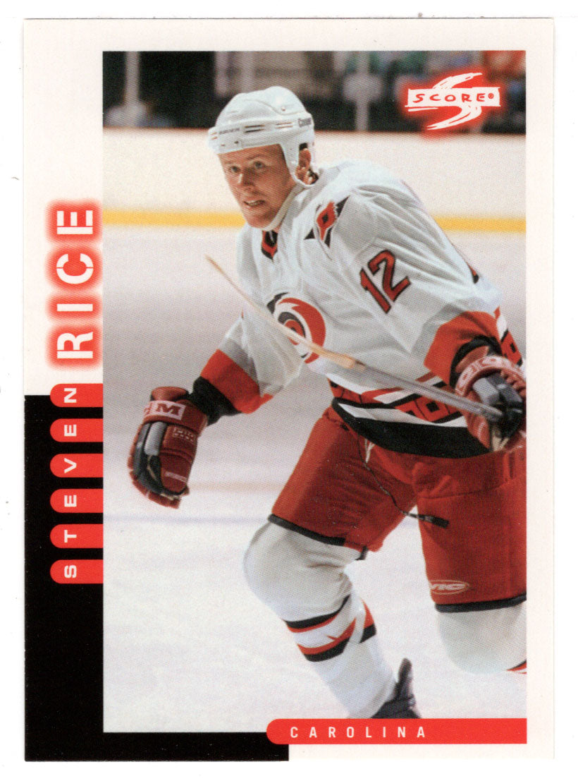 Steven Rice - Carolina Hurricanes (NHL Hockey Card) 1997-98 Score # 76 Mint