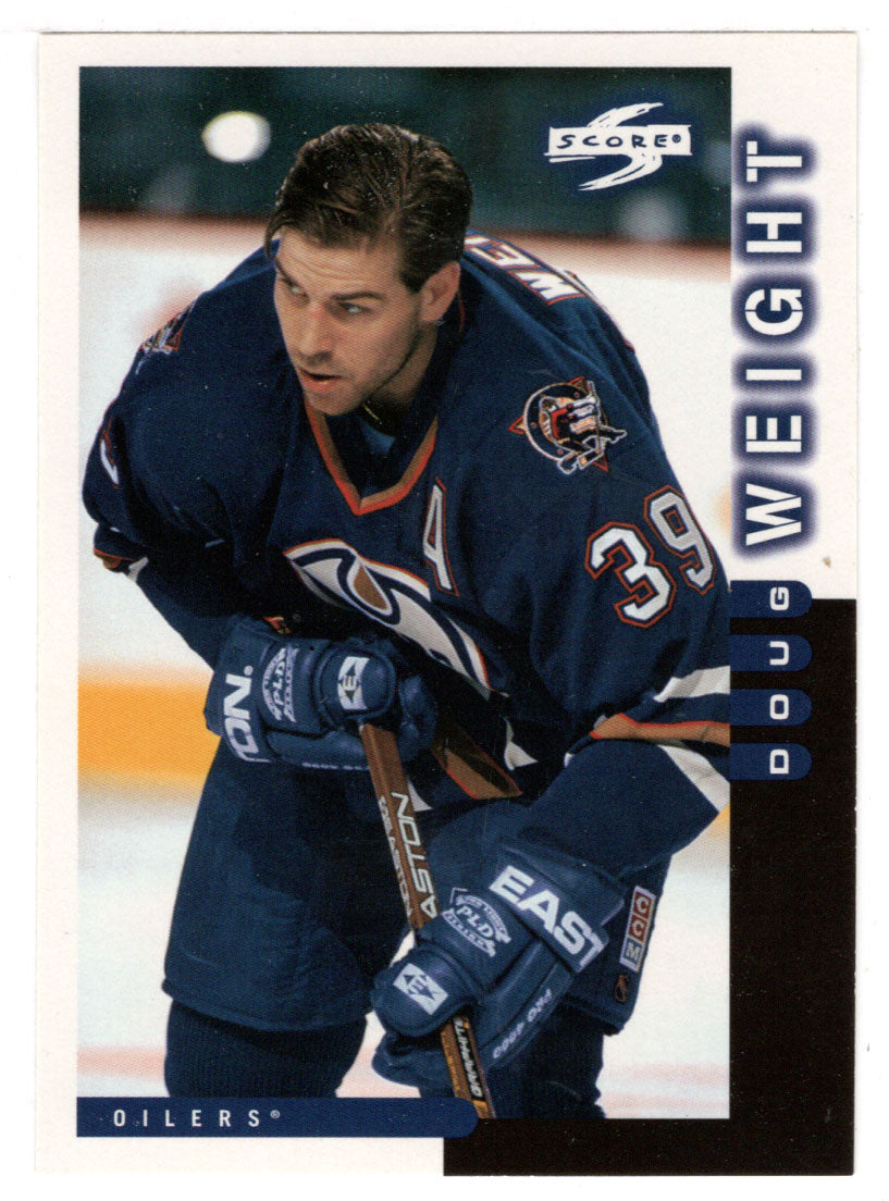 Doug Weight - Edmonton Oilers (NHL Hockey Card) 1997-98 Score # 100 Mint