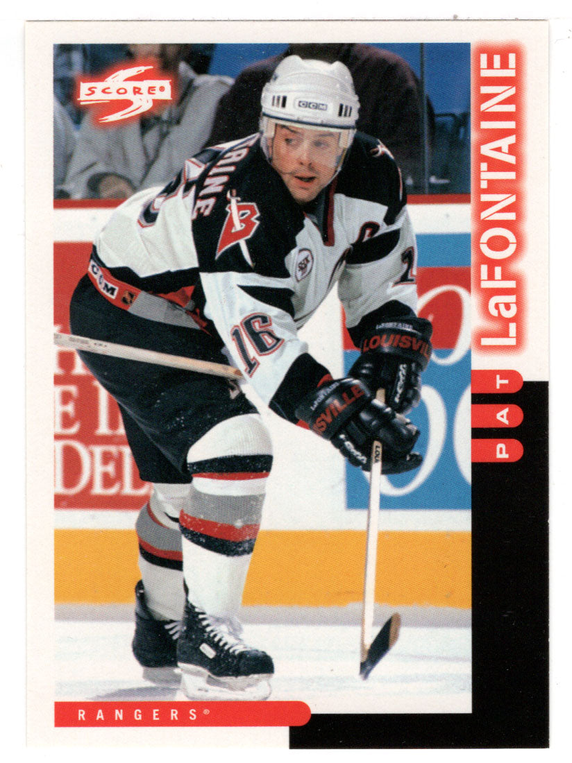Pat LaFontaine - New York Rangers (NHL Hockey Card) 1997-98 Score # 104 Mint