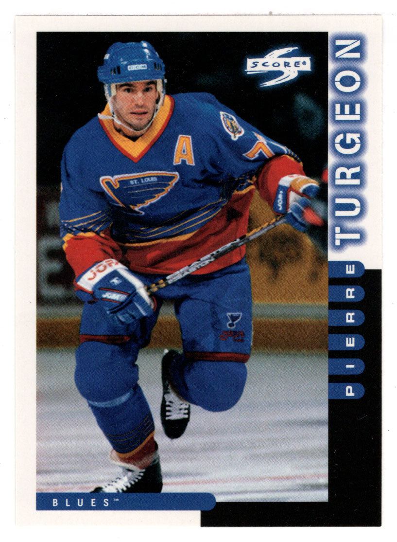 Pierre Turgeon - St. Louis Blues (NHL Hockey Card) 1997-98 Score # 118 Mint