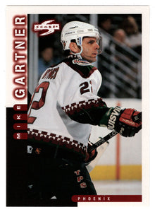 Mike Gartner - Phoenix Coyotes (NHL Hockey Card) 1997-98 Score # 139 Mint