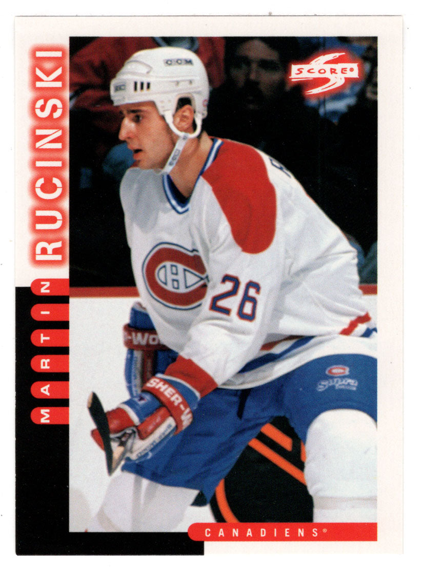 Martin Rucinsky - Montreal Canadiens (NHL Hockey Card) 1997-98 Score # 152 Mint