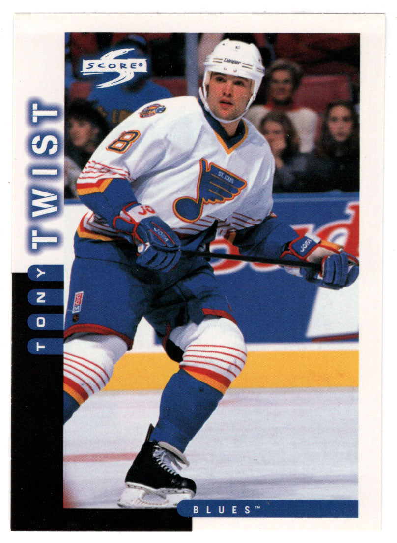 Tony Twist - St. Louis Blues (NHL Hockey Card) 1997-98 Score # 157 Mint