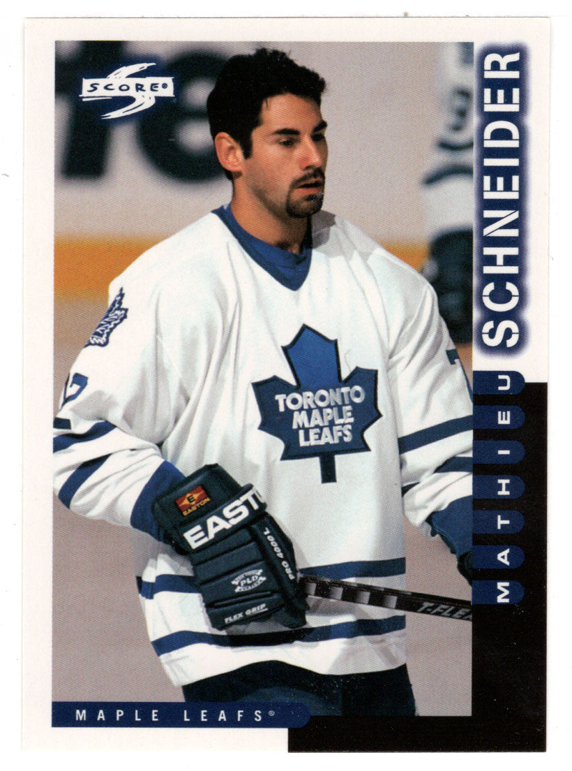 Mathieu Schneider  - Toronto Maple Leafs (NHL Hockey Card) 1997-98 Score # 160 Mint