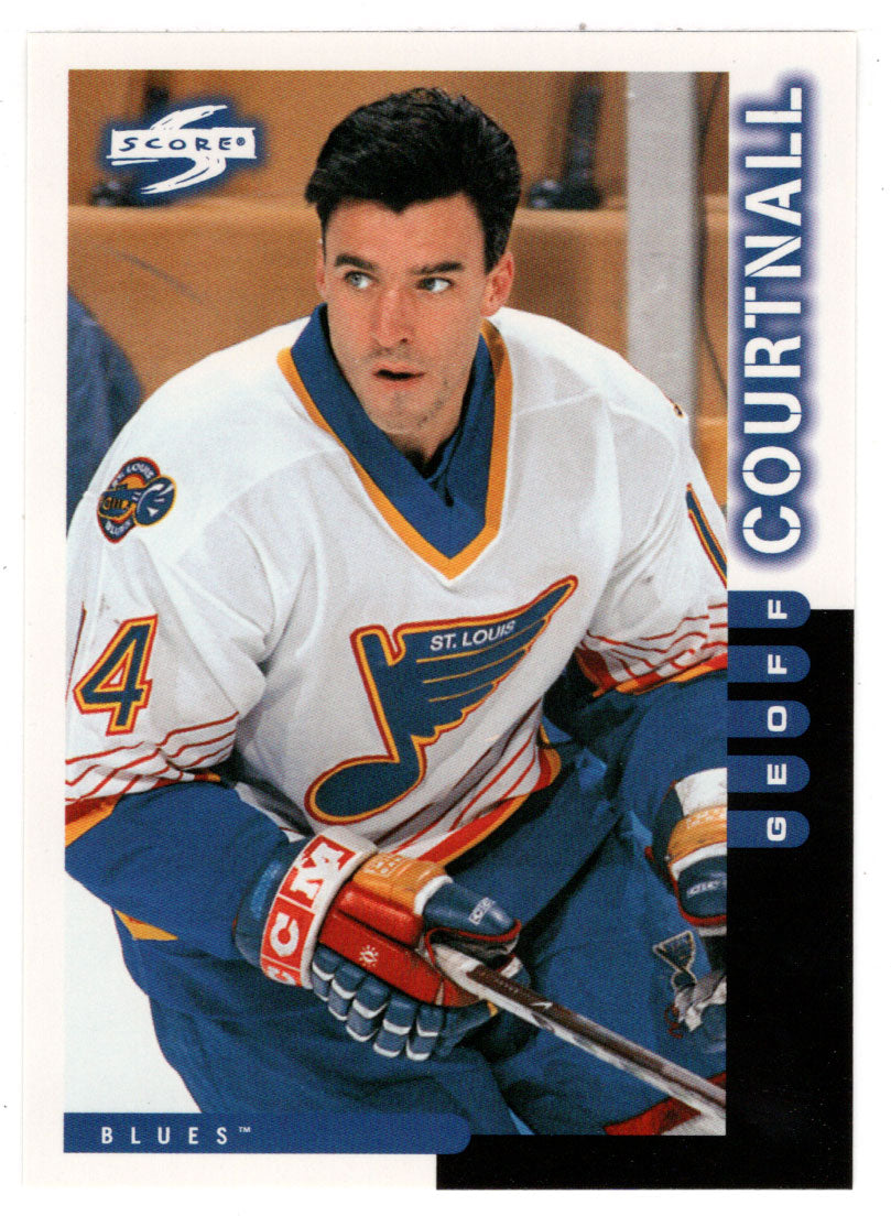 Geoff Courtnall - St. Louis Blues (NHL Hockey Card) 1997-98 Score # 184 Mint