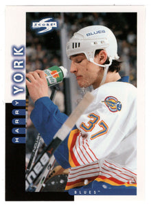 Harry York - St. Louis Blues (NHL Hockey Card) 1997-98 Score # 192 Mint