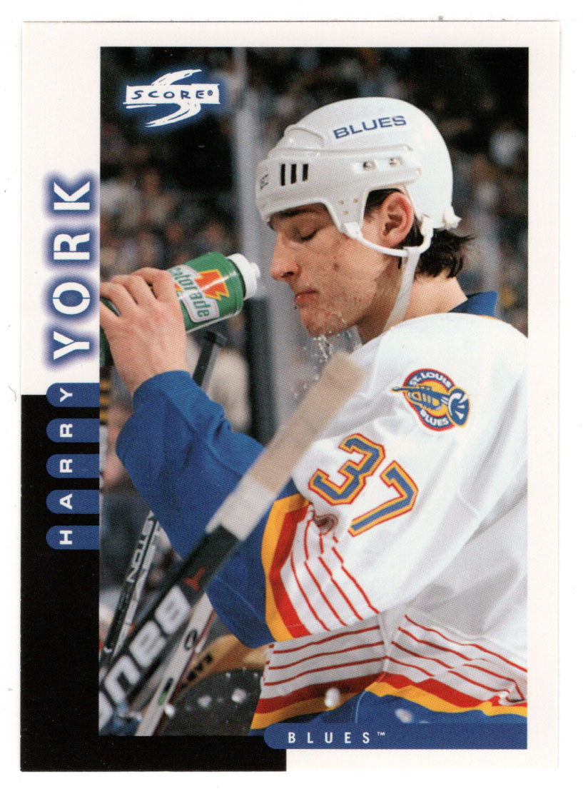 Harry York - St. Louis Blues (NHL Hockey Card) 1997-98 Score # 192 Mint