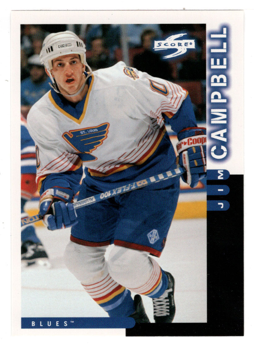 Jim Campbell - St. Louis Blues (NHL Hockey Card) 1997-98 Score # 215 Mint