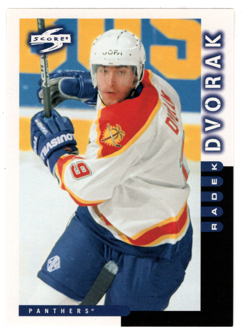 Radek Dvorak - Florida Panthers (NHL Hockey Card) 1997-98 Score # 221 Mint