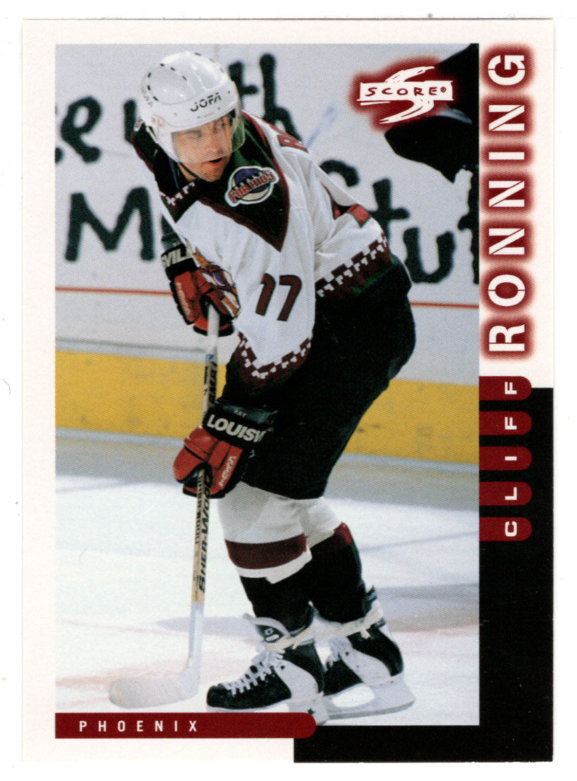 Cliff Ronning - Phoenix Coyotes (NHL Hockey Card) 1997-98 Score # 244 Mint