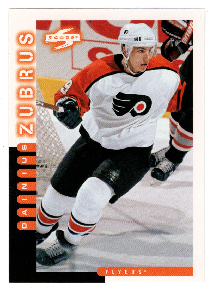 Dainius Zubrus - Philadelphia Flyers (NHL Hockey Card) 1997-98 Score # 249 Mint