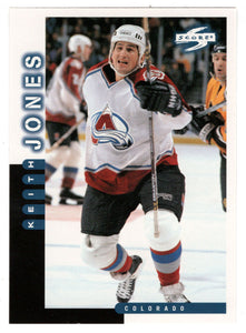 Keith Jones - Colorado Avalanche (NHL Hockey Card) 1997-98 Score # 250 Mint