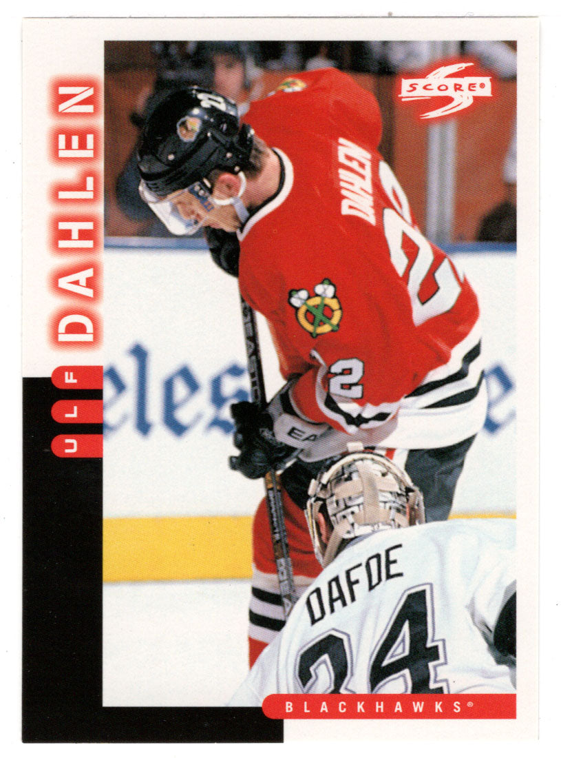 Ulf Dahlen - Chicago Blackhawks (NHL Hockey Card) 1997-98 Score # 252 Mint