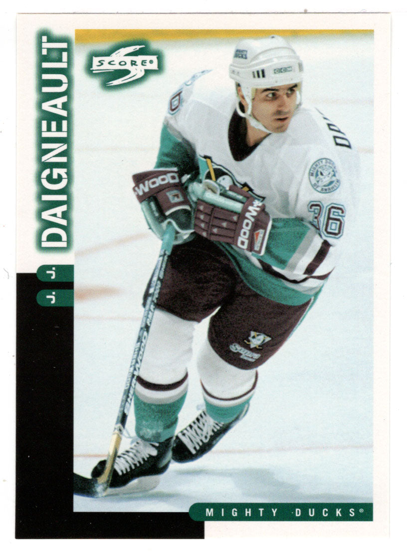 J.J. Daigneault - Anaheim Ducks (NHL Hockey Card) 1997-98 Score # 254 Mint