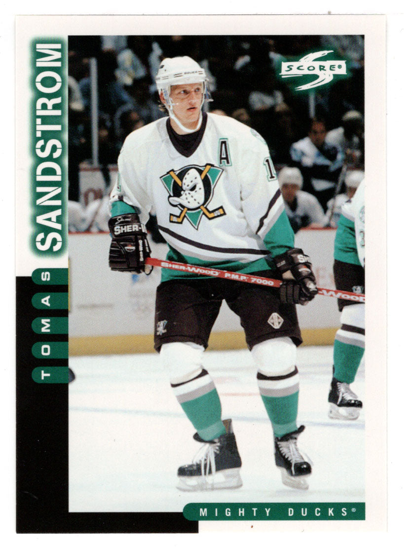 Tomas Sandstrom - Anaheim Ducks (NHL Hockey Card) 1997-98 Score # 258 Mint