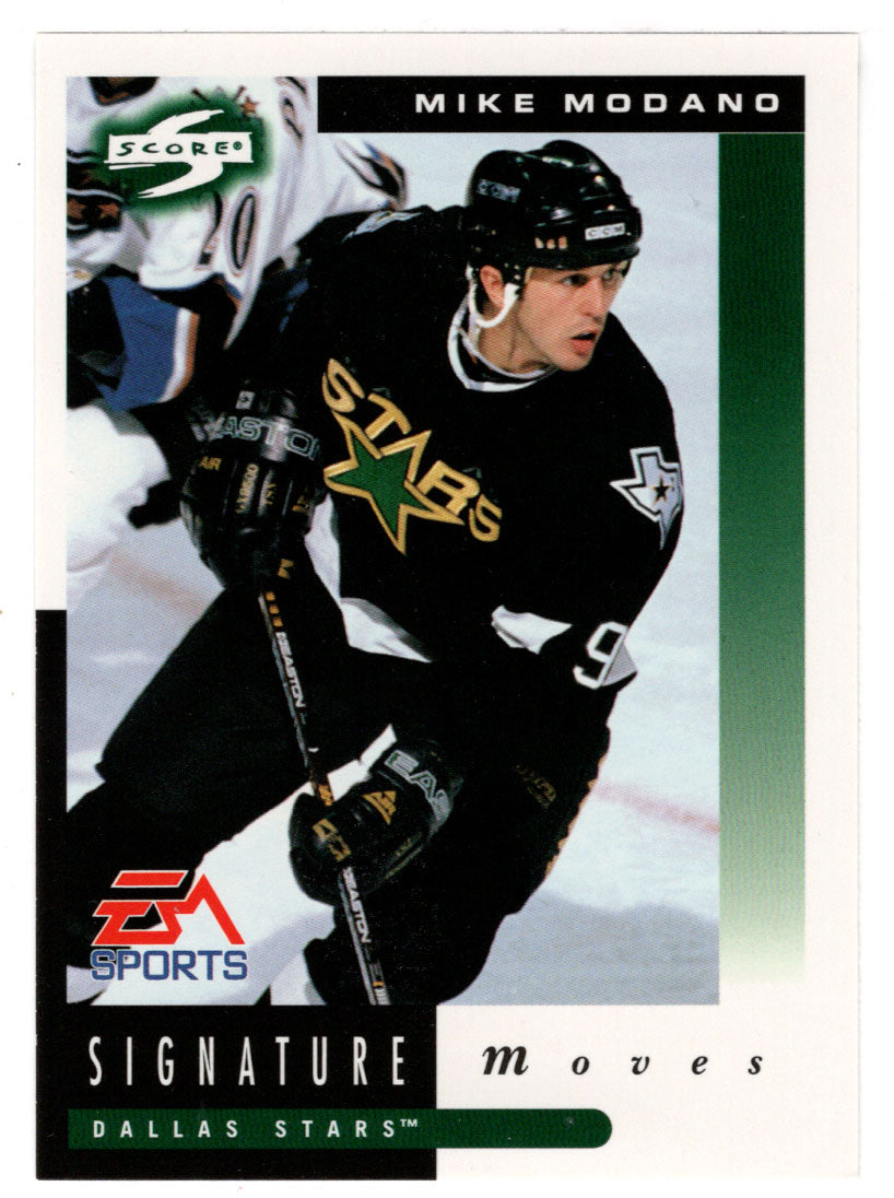 Mike Modano - Dallas Stars - Signature Moves (NHL Hockey Card) 1997-98 Score # 262 Mint