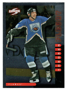 Theo Fleury - Calgary Flames (NHL Hockey Card) 1997-98 Score Artist's Proof # 97 Mint
