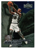 Sean Elliott - San Antonio Spurs (NBA Basketball Card) 1997-98 Skybox Metal Universe Championship # 15 Mint