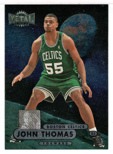 John Thomas RC - Boston Celtics (NBA Basketball Card) 1997-98 Skybox Metal Universe Championship # 18 Mint