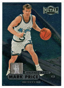 Mark Price - Orlando Magic (NBA Basketball Card) 1997-98 Skybox Metal Universe Championship # 20 Mint