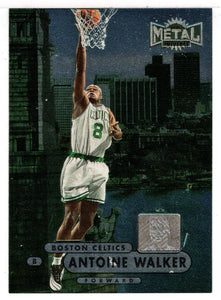 Antoine Walker - Boston Celtics (NBA Basketball Card) 1997-98 Skybox Metal Universe Championship # 27 Mint