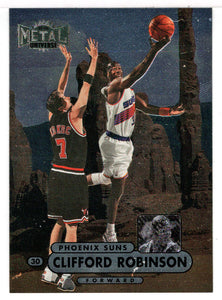 Clifford Robinson - Phoenix Suns (NBA Basketball Card) 1997-98 Skybox Metal Universe Championship # 35 Mint