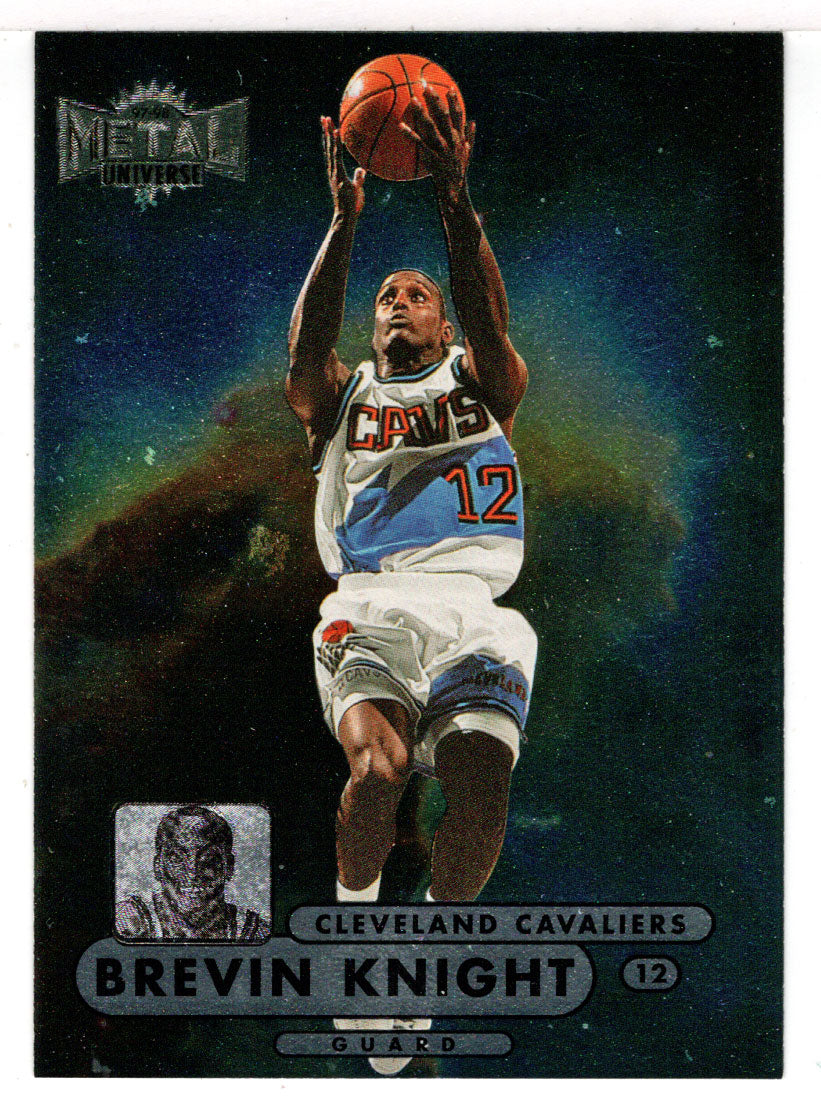 Brevin Knight RC - Cleveland Cavaliers (NBA Basketball Card) 1997-98 Skybox Metal Universe Championship # 44 Mint