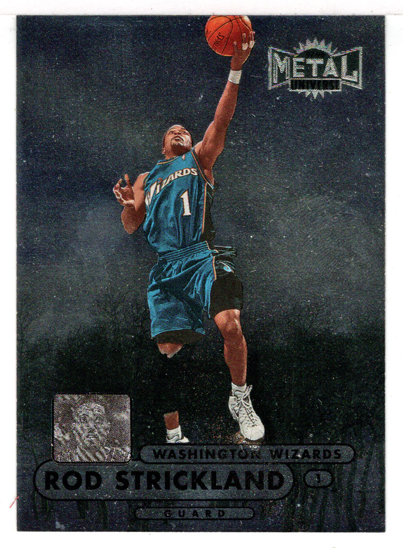 1999-2000 HTS Washington Wizards Basketball Schedule- Rod Strickland Cover  -- dakraus : Free Download, Borrow, and Streaming : Internet Archive