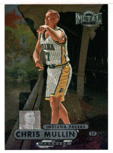 Chris Mullin - Indiana Pacers (NBA Basketball Card) 1997-98 Skybox Metal Universe Championship # 80 Mint