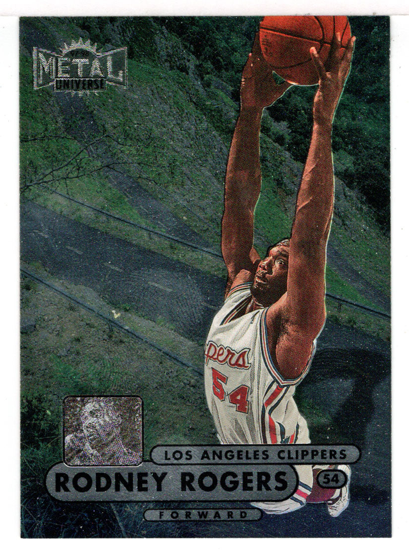 Rodney Rogers - Los Angeles Clippers (NBA Basketball Card) 1997-98 Skybox Metal Universe Championship # 94 Mint