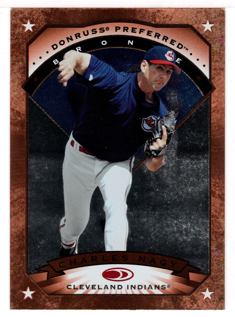 Charles Nagy - Cleveland Indians (MLB Baseball Card) 1997 Donruss Preferred # 11 Mint