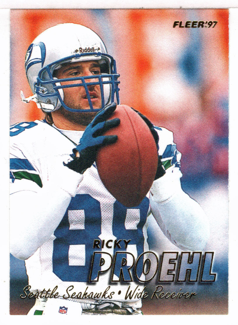 Ricky Proehl - Seattle Seahawks (NFL Football Card) 1997 Fleer # 23 Mint