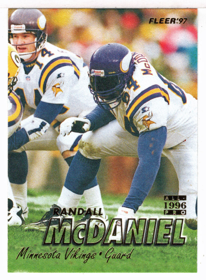 Randall McDaniel - Minnesota Vikings - All-Pro (NFL Football Card) 199 –  PictureYourDreams